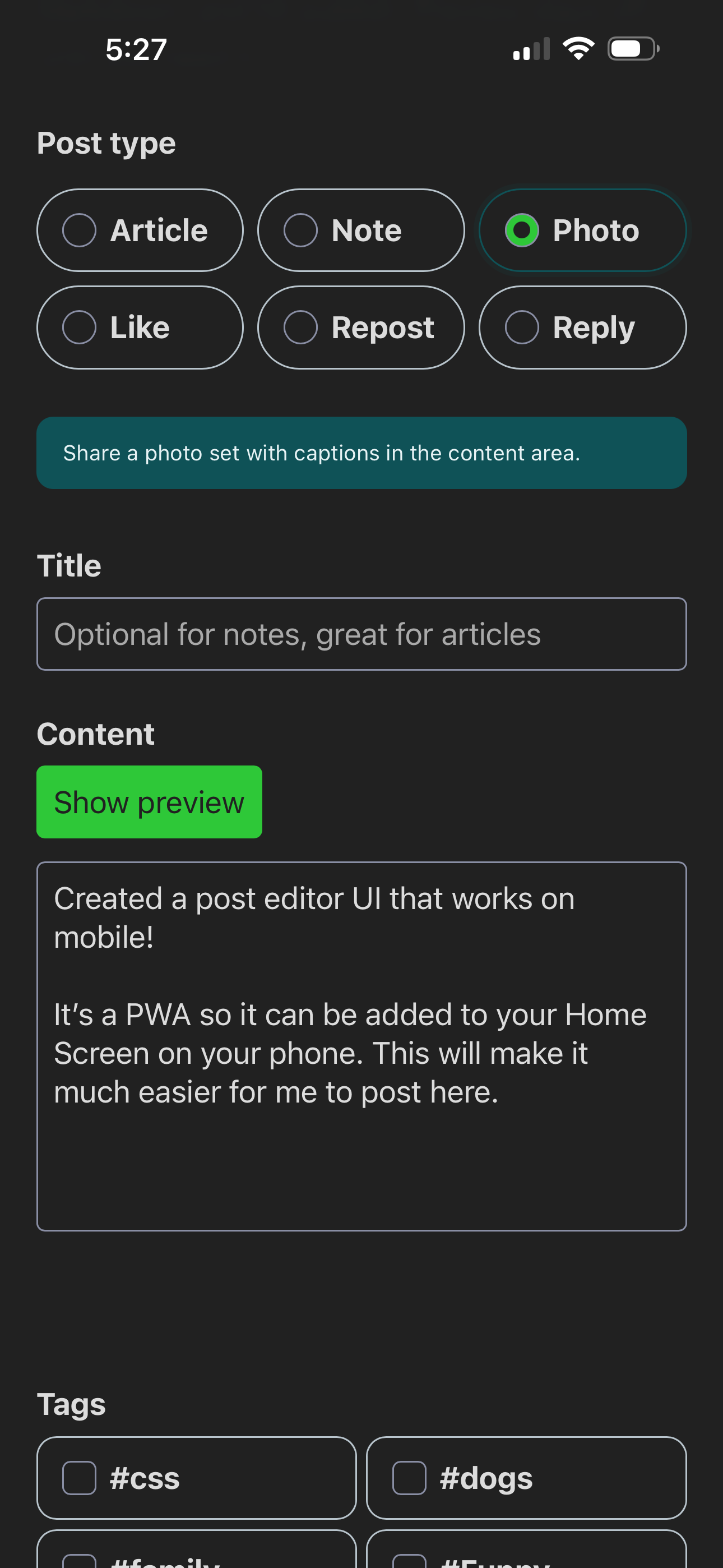 screenshot of this page