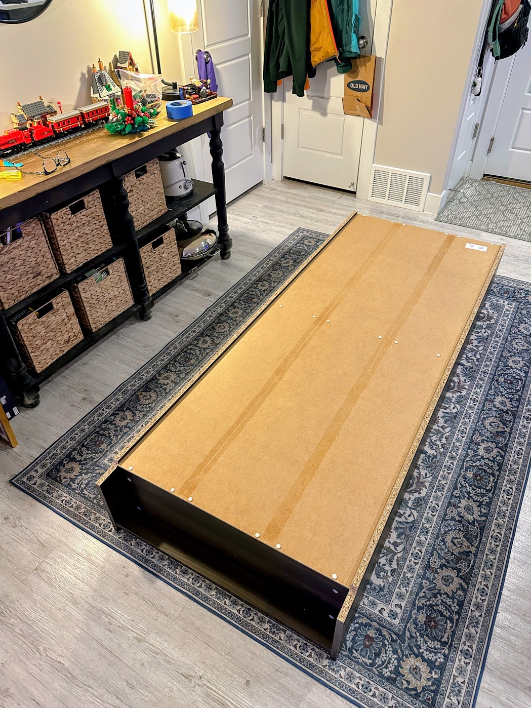 the back of the BILLY