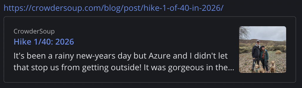 screenshot of link preview